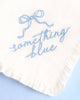 Something Blue Embroidered Handkerchief