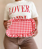 Gingham Ruffle Bag
