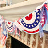 Patriotic Bunting Garland Panels