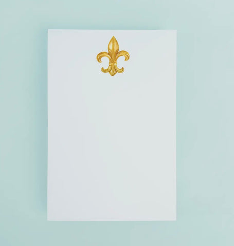 Fleur De Lis Notepad