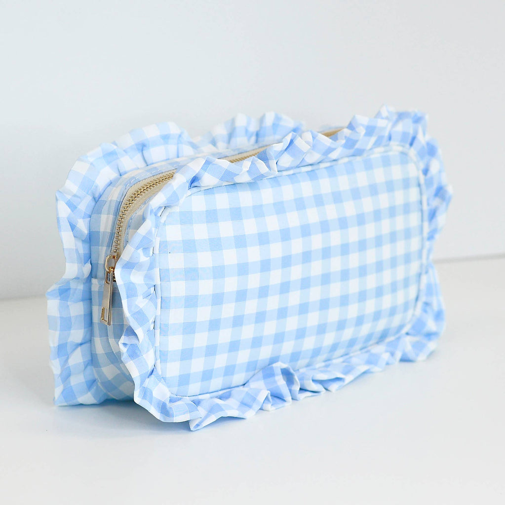 Gingham Ruffle Bag