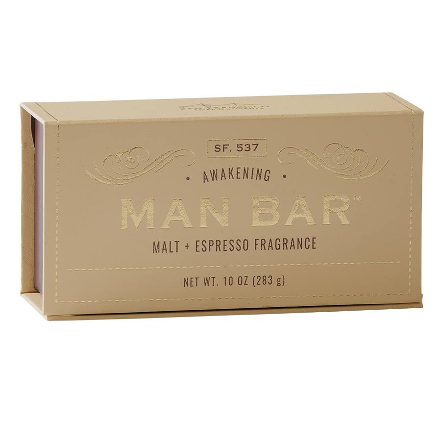 Man Bar Soap - Malt & Espresso 10oz Man Bar