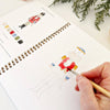 Nutcracker Watercolor Notebook