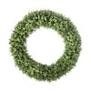 Boxwood UV Faux Wreath