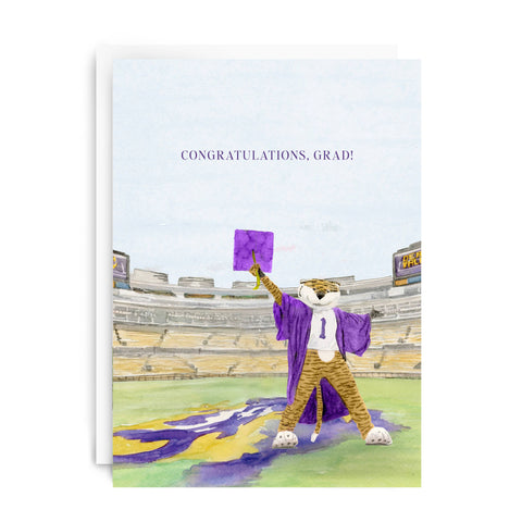 LSU Graduation Greeting Card