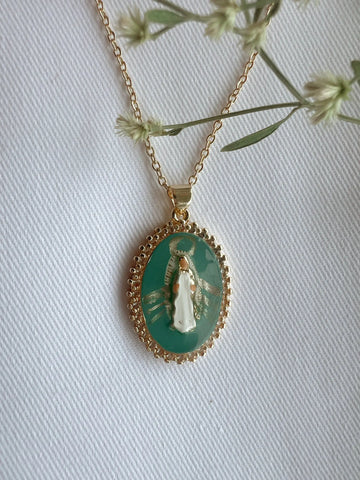 Miraculous Medal (Medal of Our Lady of Graces) Necklace
