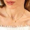 Dainty Gold Heart Necklace