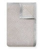 ChappyWrap - Harborview Herringbone Light Grey Blanket