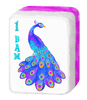 Mahj Party Pair Reversible Garden Stake