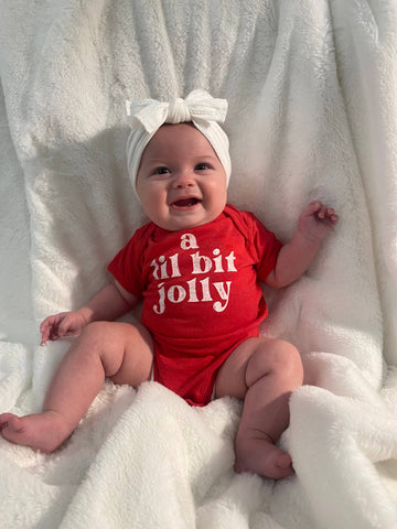 A Lil Bit Jolly Onesie