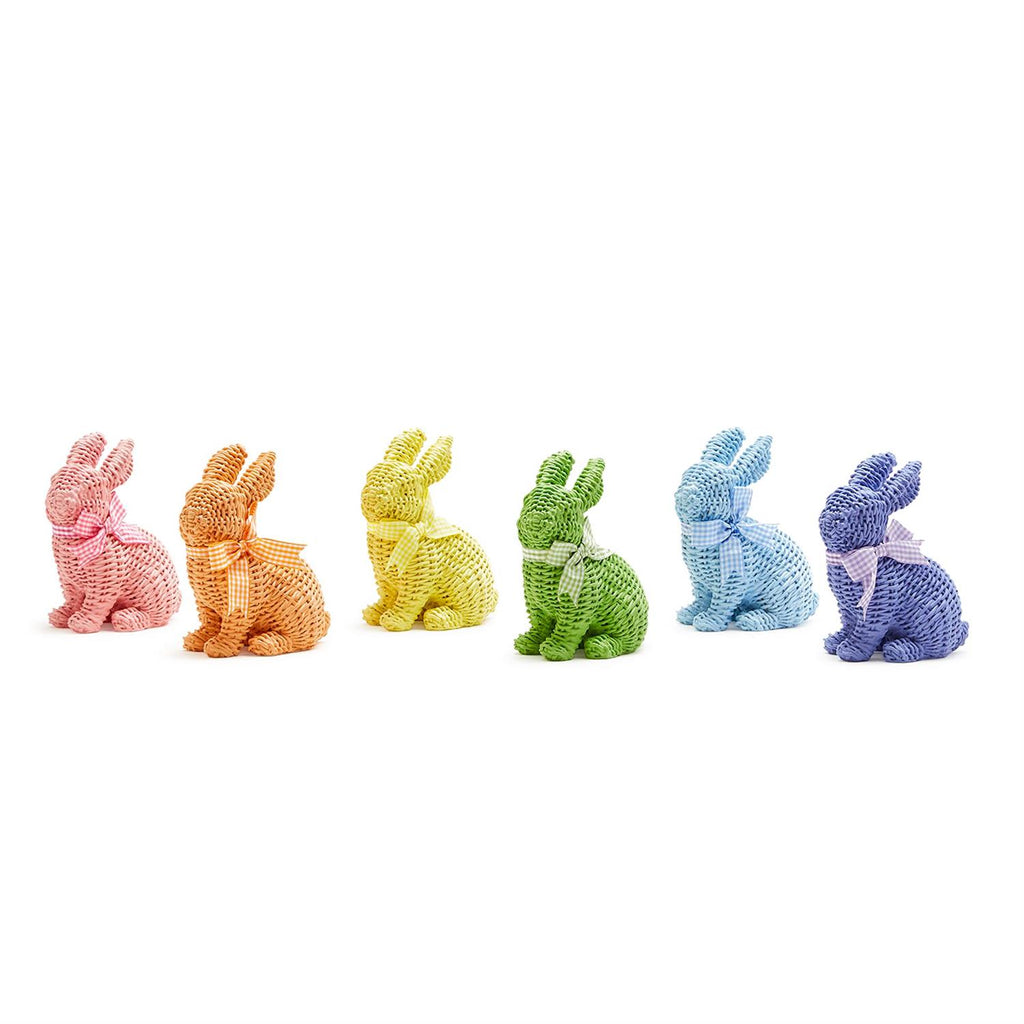 Basket Weave Colored Bunny