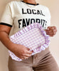 Gingham Ruffle Bag