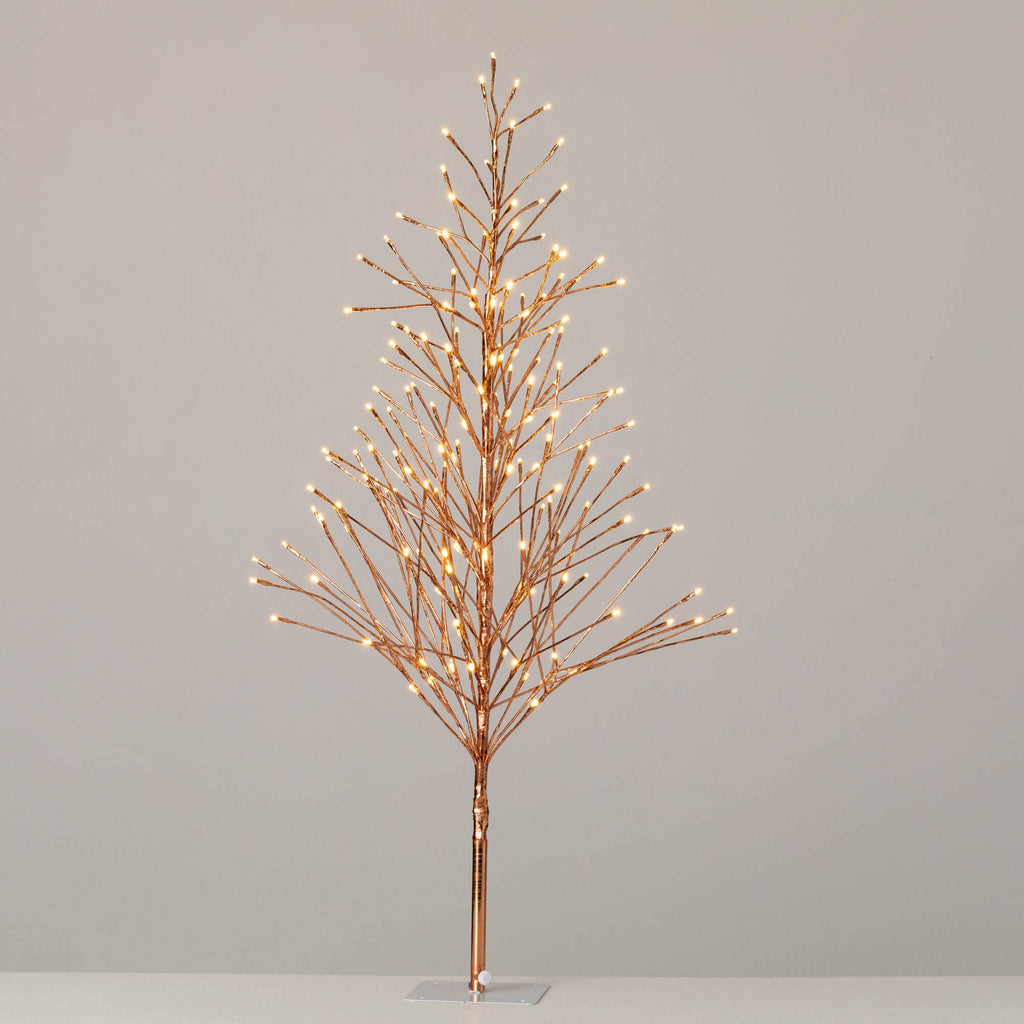 Gold Lighted Tree