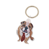 Bulldog Acrylic Keychain