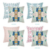 Monet’s Garden Navy Decorative Pillow