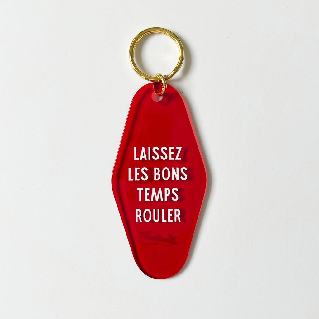Laissez Les Bons Temps Rouler Keychain