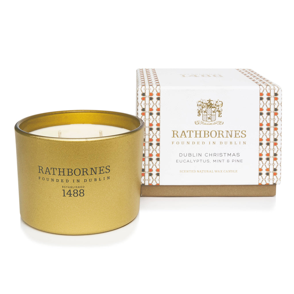 Rathbornes 1488 - Dublin Christmas Scented Classic Candle