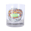 LSU Stadium Rocks Glass