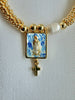 Mary in Blue China Bracelet