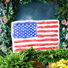 American Flag Garden Stake