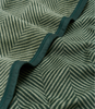 ChappyWrap - Harborview Herringbone Forest Green Blanket