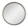 Iron Frame Mirrored Trays, Set of 2