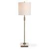Antique Brass Buffet Lamp