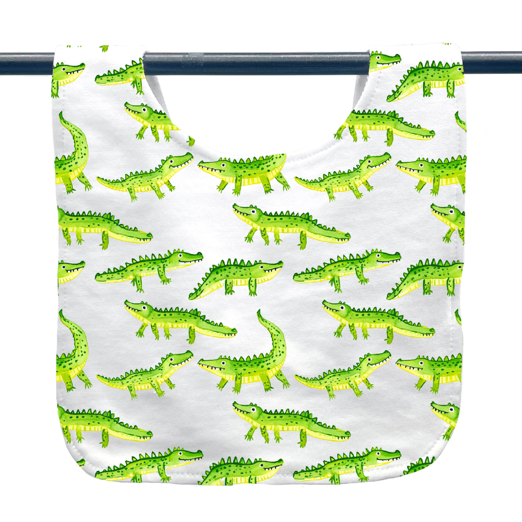 Alligator Baby Bib