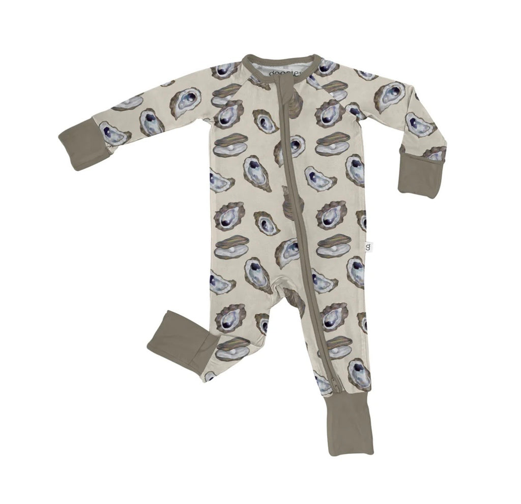 Oyster Zip Pajamas