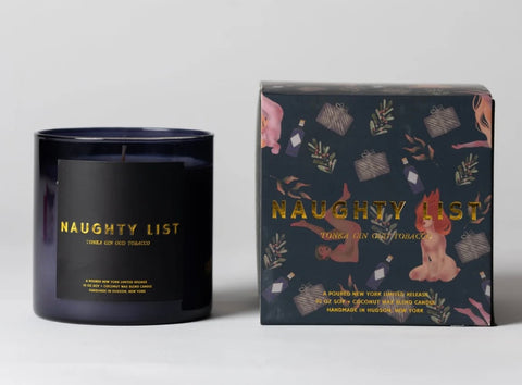 Naughty List Candle by Poured
