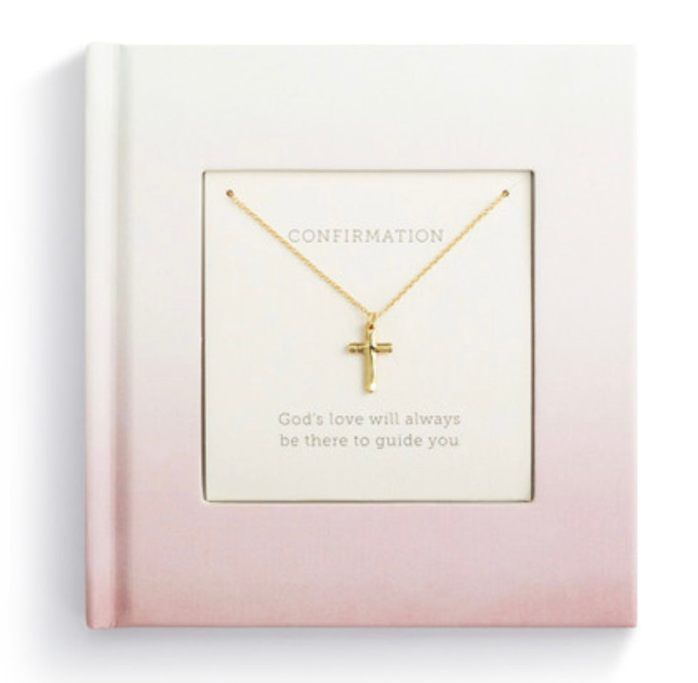 Confirmation Book & Necklace Gift Set