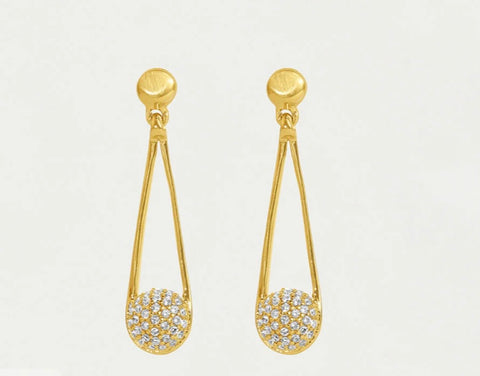 Petite Pava Impanema Earrings by Dean Davidson
