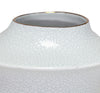 Porcelain White and Gray Vase