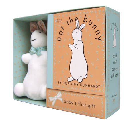 Pat The Bunny Book & Plush Bunny Gift Set