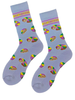 Let Them Eat King Cake Socks