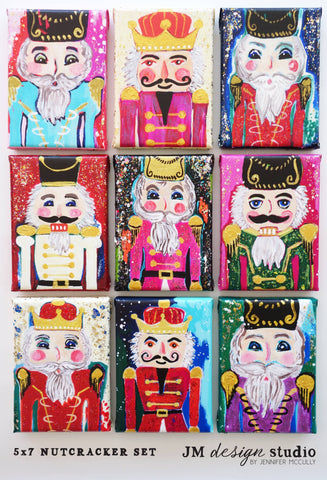 Nutcracker Canvas Wall Art