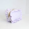 Gingham Ruffle Bag