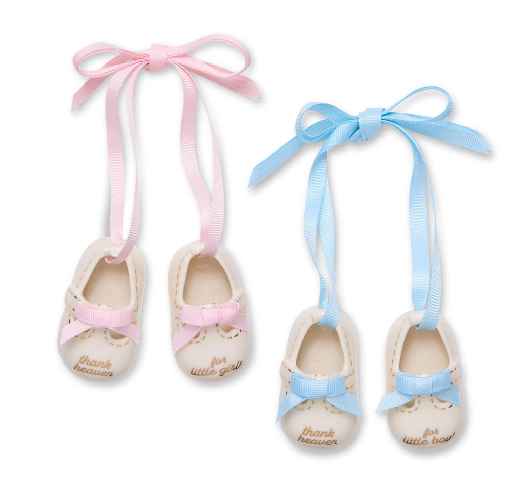 “Thank Heaven” Baby Shoes Keepsake Ornament