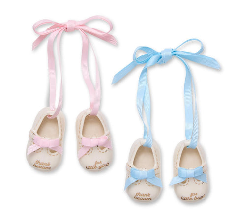 “Thank Heaven” Baby Shoes Keepsake Ornament
