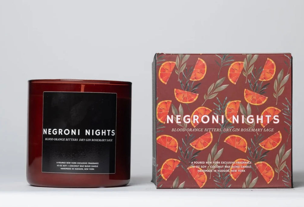 Negroni Nights Candle by Poured