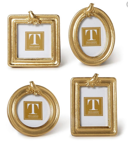 Mini Gold Bird Frame