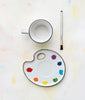 Paint Palette Tea Cup & Saucer