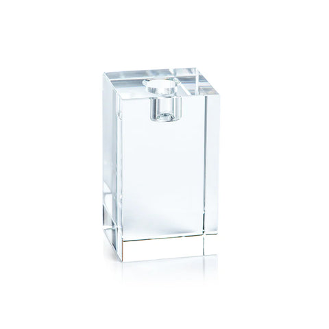 Crystal Square Candle Taper Holder