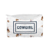 Southern Sayings Quilted Small Makeup Bag
