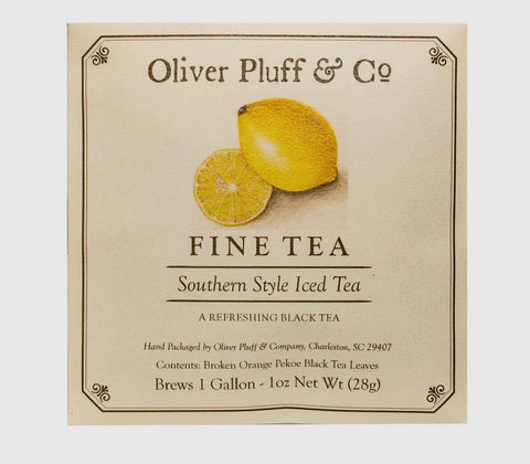 Oliver Pluff & Company - Southern Style Iced Tea - 1 Gallon Envelope