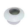 Porcelain White and Gray Vase