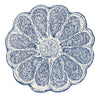 Blue Oyster Plate Die Cut Placemats