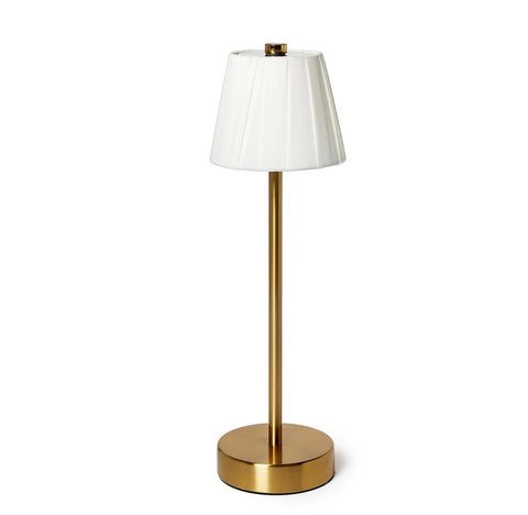 LED Cordless Pleated Shade Lamp