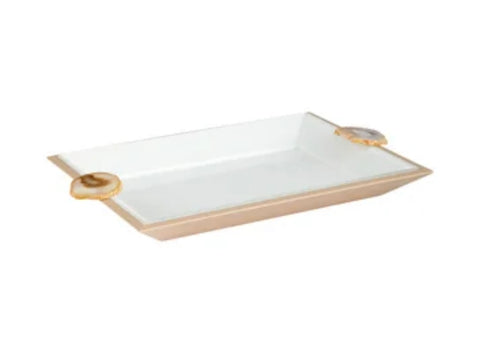Agate Crystal Tray