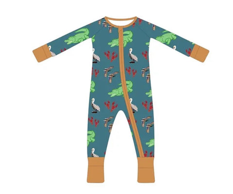 Bedtime on the Bayou Boy Pajamas
